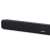Sharp HT-SB110V05 2.0 Soundbar, Черен, ъглов изглед, показващ решетката на високоговорителя