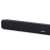 Sharp HT-SB110V05 2.0 Soundbar, Черен, ъглов изглед, показващ решетката на високоговорителя