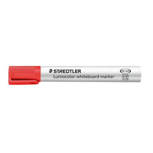 Táblamarker, 2 mm, kúpos, STAEDTLER "Lumocolor® 351", piros 79362850