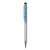 Kugelschreiber, cremeweiß mit aquablauen SWAROVSKI®-Kristallen, TOUCH, 14 cm, ART CRYSTELLA® 81311019}