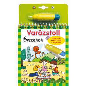 Évszakok Varázstoll Színező - 12 oldal