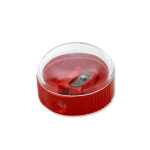 Red ICO Kum pencil sharpener with transparent lid - Pencil Sharpener