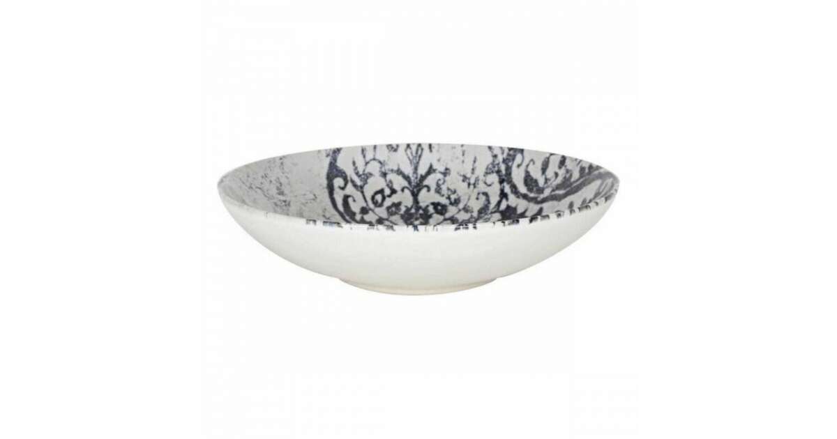 Set De 6 Cuenco De Cerámica Peixe 16 Cm – Colección La Mediterránea – Apto Lavavajillas Y Microondas – Decoración Marina