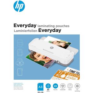 HP Everyday laminator with A3 laminating pouches - HP