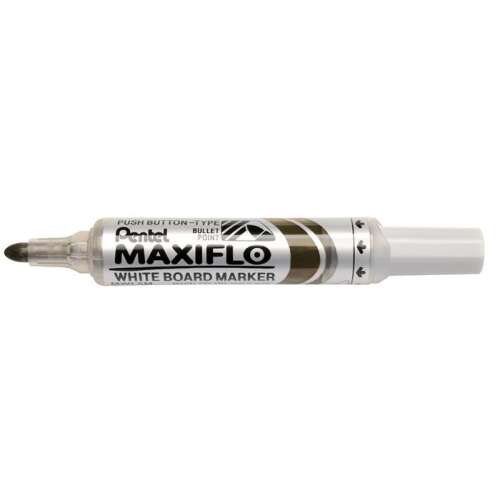 Pentel Maxiflo MWL5M brown whiteboard marker, bullet tip