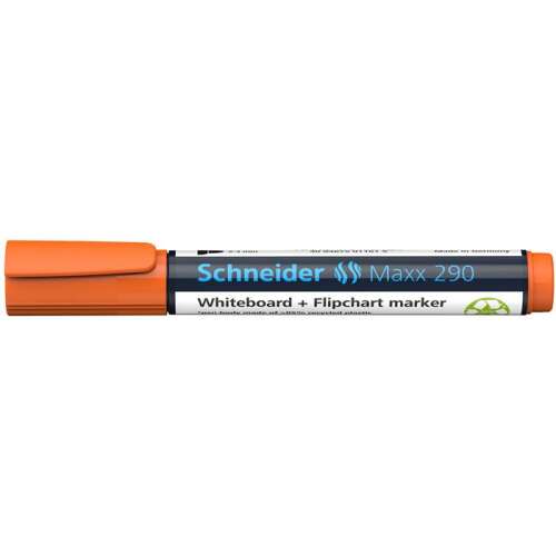 Schneider Maxx 290 orange Whiteboard- und Flipchart-Marker
