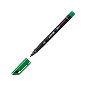 Zelený marker STABILO OHPen Universal, stredný hrot, 1 mm - Popisovače