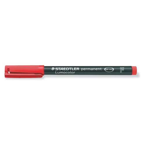 STAEDTLER "Lumocolor® 318 F" Alcohol-based Marker, OHP, 0.6 mm, Red