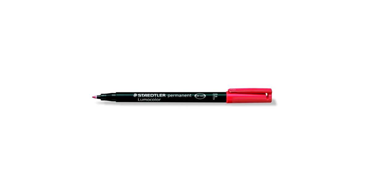 STAEDTLER "Lumocolor® 318 F" Alcohol-based Marker, OHP, 0.6 mm, Red 79413824