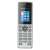 Grandstream DP722 DECT cordless IP phone, front view, silver