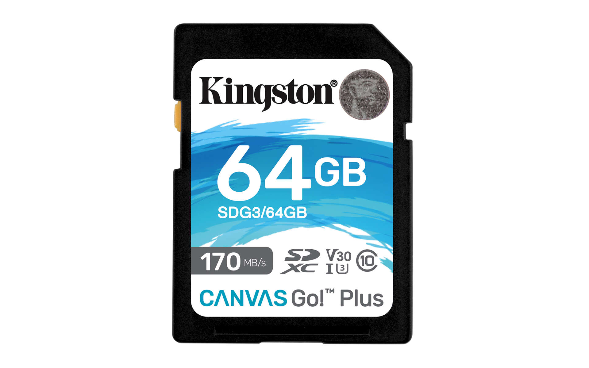 Kingston SDG3/64GB memóriakártya SDXC 64GB Canvas Go Plus 170R C1...