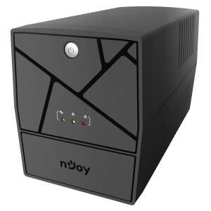 Njoy Keen 1000VA UPS, black, line-interactive, 4 Schuko outlets - NJoy