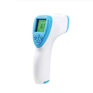 4pro lázmérő / hőmérő, infravörös, lázmérő pisztoly, lcd,szabályozható háttérvilágítás 1mp-es mérés, érintkezésmentes 4PRO-HOM-K 32659338 Lázmérő