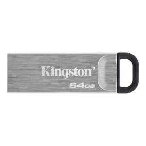 Kingston DataTraveler Kyson 64GB USB Flash Drive, Silver - Kingston