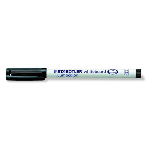 Staedtler Lumocolor 301 Whiteboard-Marker, schwarz, mittlere Spitze