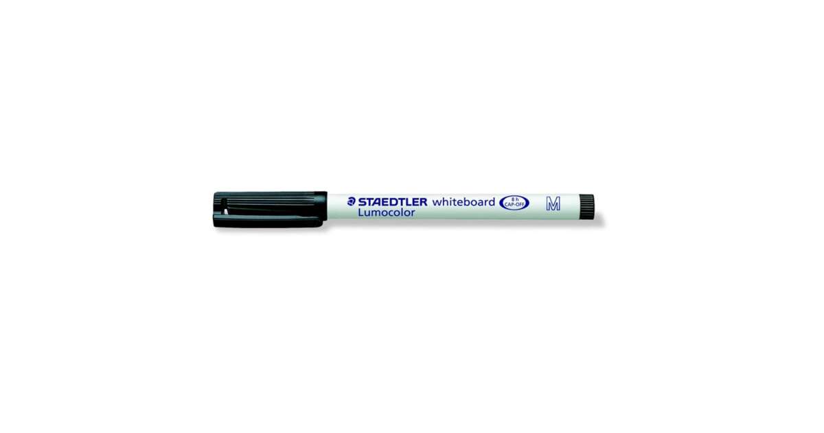 Marker do tablic, 1 mm, M, stożkowy, STAEDTLER "Lumocolor 301", czarny 79422403