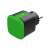 Deltaco Smart Home SH-OP01 outdoor smart plug with WiFi, IP44, 13A, black and green, with power indicator