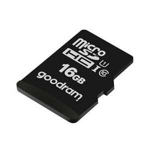 Speicherkarte GOODRAM microSD SD 16GB CLASS 10 UHS I 100MB/s mit Adapter
