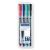 STAEDTLER "Lumocolor® 317 M" Alcohol-based Marker Set, OHP, 1 mm, 4 different colors 79425498