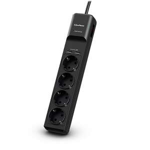 CyberPower P0420SUD0-DE 4-outlet surge protector with 2 USB ports - Cyber Power