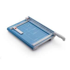 Dahle 2D533 paper trimmer, A4 size, blue and gray, for cutting paper, photos, and other materials - Dahle