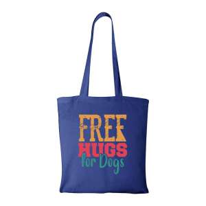 Free hugs for dog - Bevásárló táska kék 79429798 
