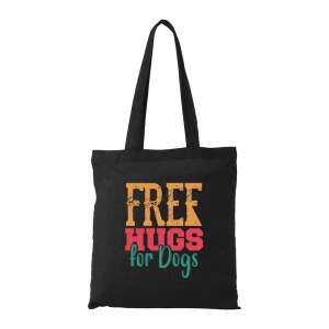 Free hugs for dog - Bevásárló táska fekete 79431882 