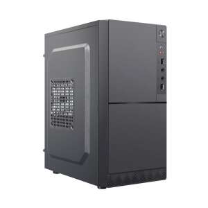 AKYGA AK35BK Micro ATX Черен компютърен корпус, USB 2.0 - Akyga