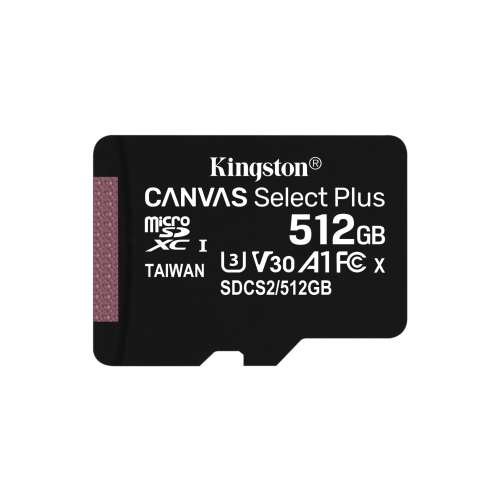Karta pamięci Kingston Canvas Select Plus 512GB microSDXC