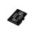 Kingston 64GB MicroSD kártya ferde nézet