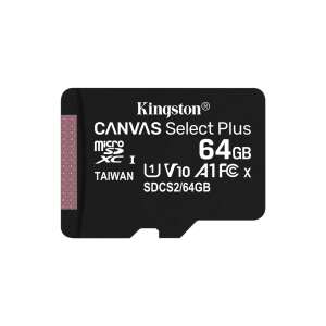 Kingston Canvas Select Plus 64GB MicroSDXC memory card - Memory Card