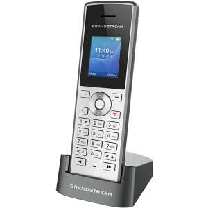 Grandstream WP810 Wi-Fi IP-Telefon, silber, mit Ladestation - VoIP-Ausstattung