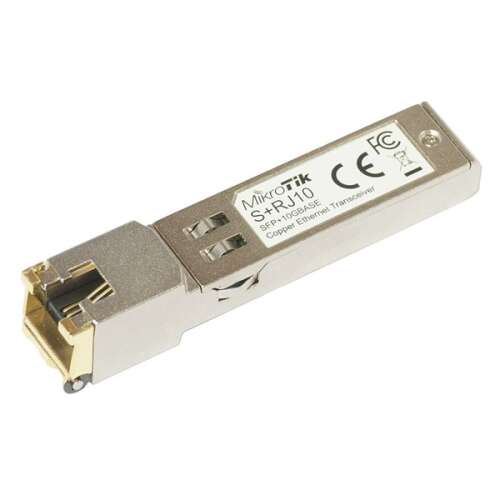 Mikrotik S+RJ10 SFP Modul RJ45, 10Gbps, 200m - S+RJ10 39263517 - MikroTik