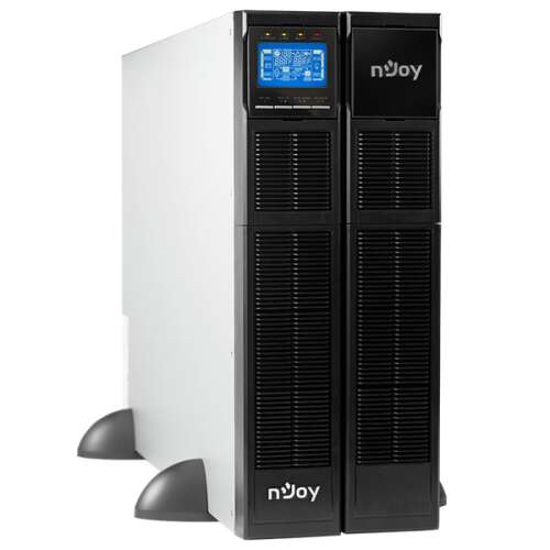 Njoy szünetmentes balder 6000, 6000va, 6000w, online rack (2u), lcd display (2u baterry pack) PWUP-OL06KBA-AZ01B 32663693