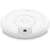 Ubiquiti U6-LR Wireless Access Point, dual-band, long range, white, back view, showing ethernet port