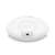 Ubiquiti U6-LR Wireless Access Point, dual-band, long range, white, back view, showing ethernet port