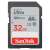 SanDisk Ultra 32GB SDHC memory card, 120MB/s, Class 10, UHS-I