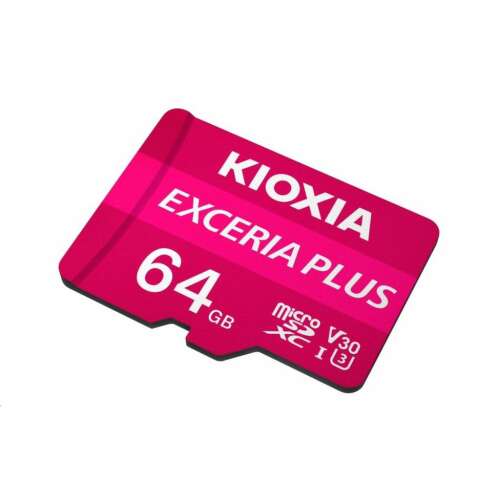 Kioxia Speicherkarte sdxc 64gb cl10 uhs-i u3 + Adapter (toshiba) LMPL1M064GG2