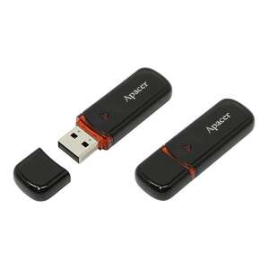 Apacer AH333 USB 2.0 pendrive, 32GB, fekete - Pendrive