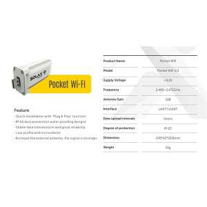 Solax pocket wifi 2.0 POCKET WI-FI 2.0 32667896 Zubehör für Solarmodule & Zubehör