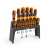 Set de 18 șurubelni Handy cu suport, include șurubelni cu cap Phillips, cu crestătură și Torx