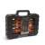 Handy 58 piece screwdriver set with bit set in a carrying case