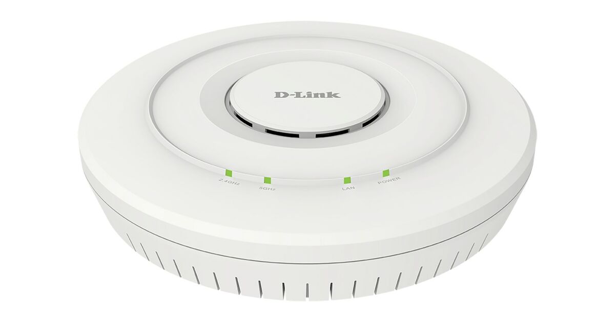 Image showcasing D-link Wireless Access Point Dual Band AC1200 montabil pe tavan, DWL ...