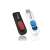 ADATA C008 USB Flash Drive, black and red and white
