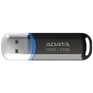 ADATA C906 32GB pendrive USB, czarny, widok pod kątem - ADATA