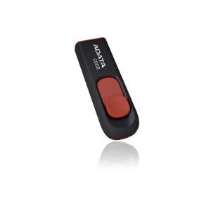 ADATA C008 64GB USB flash disk USB typ A 2.0 čierny, červený 44694950 Ukladanie údajov