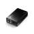 TP-Link TL-POE150S PoE-Injektor, schwarz, schräge Ansicht