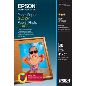 Hârtie foto Epson lucioasă 10x15 cm, 200 g/m2, 500 coli C13S042549 91595039 Hârtii foto