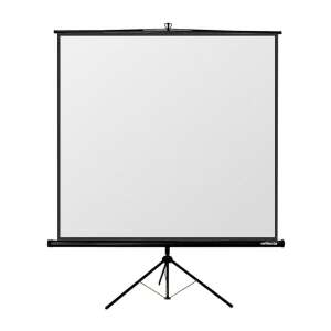 Funscreen 69" (1:1) manual portable projection screen (tripod, size: 125x125 cm, visible size: 121x121 cm) FUN10.110.125