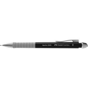 Faber-Castell Apollo 2325 mechanical pencil, black, 0.5 mm, with eraser - Faber-Castell Mechanical Pencil